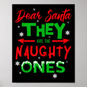 Lieber Weihnachtsmann, das sind die scheußlichen W Poster