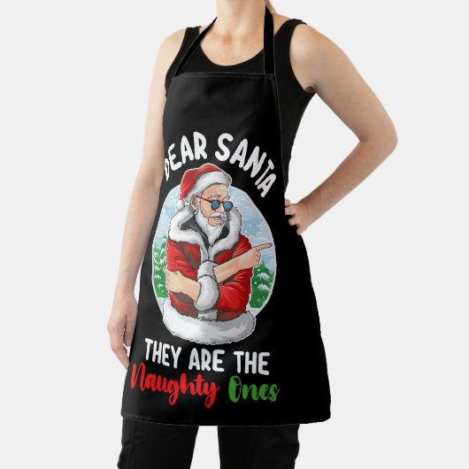 Lieber Weihnachtsmann, das sind die scheußlichen W Schürze (InSitu)