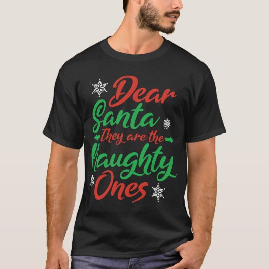 Lieber Weihnachtsmann, das sind die scheußlichen W T-Shirt (Vorderseite)