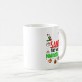 Lieber Weihnachtsmann, das sind die schmucken Ones Kaffeetasse (VorderseiteRechts)