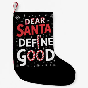 Lieber Weihnachtsmann Definiere Gutes Weihnachtsfe Kleiner Weihnachtsstrumpf
