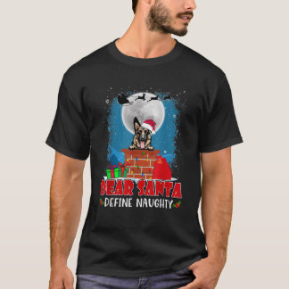 Lieber Weihnachtsmann Definiere Unartiger Deutsche T-Shirt