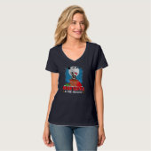Lieber Weihnachtsmann definiert schüchternen deuts T-Shirt (Vorderseite Vollansicht)