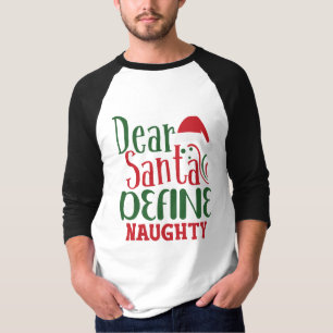 Lieber Weihnachtsmann Definition lustiges Weihnach T-Shirt