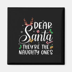 Lieber Weihnachtsmann Die schmucke Weihnachtsfamil Magnet