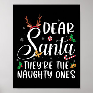 Lieber Weihnachtsmann Die schmucke Weihnachtsfamil Poster
