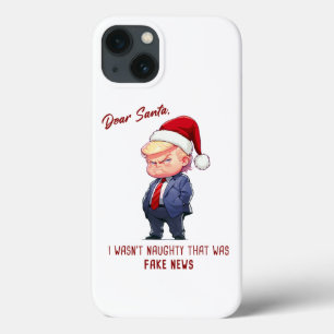 Lieber Weihnachtsmann, Donald Trump Lustiger Weihn Case-Mate iPhone Hülle