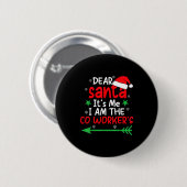 Lieber Weihnachtsmann, es ist die Schuld meines Ko Button (Vorne & Hinten)