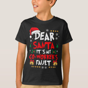 Lieber Weihnachtsmann, es ist die Schuld meines Ko T-Shirt