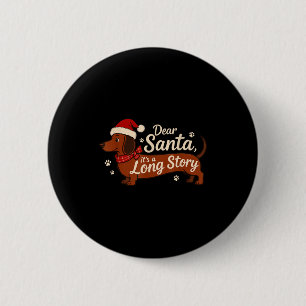 Lieber Weihnachtsmann Es Ist Eine Lange Geschichte Button