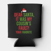 Lieber Weihnachtsmann, es war das schändliche Weih Dosenkühler (Vorderseite)