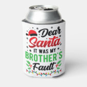 Lieber Weihnachtsmann, es war der Fehler meines Br Dosenkühler (Kanne Rückseite)