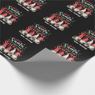 Lieber Weihnachtsmann, es war der große Spaß Weihn Geschenkpapier
