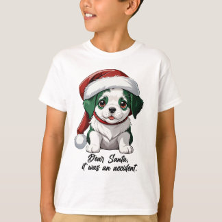 Lieber Weihnachtsmann, es war ein Unfall T-Shirt