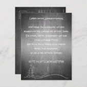 Lieber Weihnachtsmann Feiertagspostkarte (Vorne/Hinten)