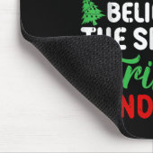 Lieber Weihnachtsmann glaube an den Geist von Weih Mousepad (Ecke)