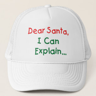Lieber Weihnachtsmann, ich kann erklären - Witzige Truckerkappe