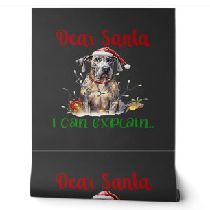 Lieber Weihnachtsmann, ich kann Great Dane Essenti Tapete