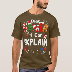 Lieber Weihnachtsmann ich kann lustige Weihnachtsj T-Shirt