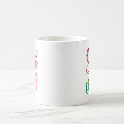 Lieber Weihnachtsmann Ich tanze immer Ballett Weih Kaffeetasse (Mittel)