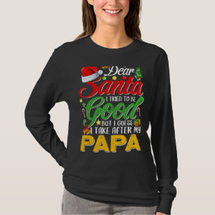 Lieber Weihnachtsmann Ich versuchte, gut zu sein,  T-Shirt