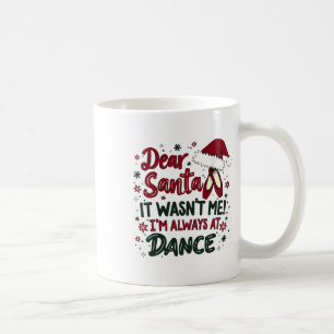 Lieber Weihnachtsmann, ich war es nicht, ich bin i Kaffeetasse