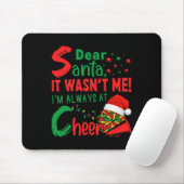 Lieber Weihnachtsmann, ich war es nicht. Ich bin i Mousepad (Mit Mouse)