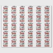 Lieber Weihnachtsmann, ich war Gerahmt Weihnachtsf Geschenkpapier (Flach)