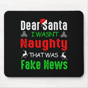 Lieber Weihnachtsmann, ich war nicht unartig, das Mousepad