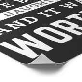 Lieber Weihnachtsmann, ich war schüchtern und es w Poster (Ecke)