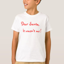 Lieber Weihnachtsmann, ich war's nicht!