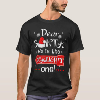 Lieber Weihnachtsmann ist der schmucke, der Christ T-Shirt