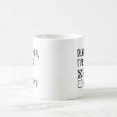 Lieber Weihnachtsmann Kaffeetasse (Mittel)
