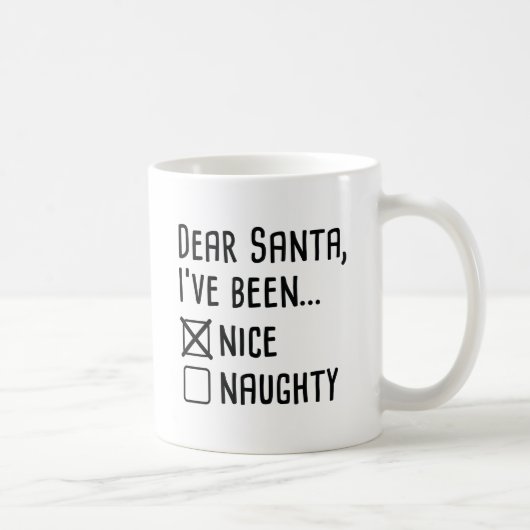 Lieber Weihnachtsmann Kaffeetasse (Rechts)