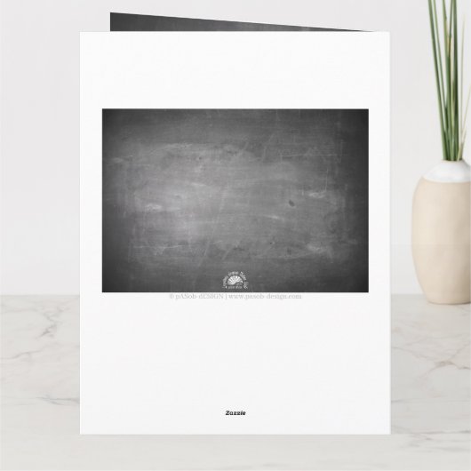 Lieber Weihnachtsmann Karte (Rückseite)