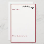 Lieber Weihnachtsmann - Kinderbrief an den Weihnac (Vorne/Hinten)