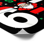 Lieber Weihnachtsmann, Lustig 67 Sechs Sieben Weih Poster (Ecke)