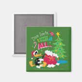 Lieber Weihnachtsmann Magnet (Vorderseite/Rückseite)