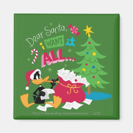 Lieber Weihnachtsmann Magnet (Vorne)