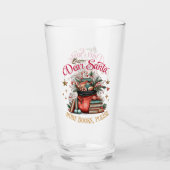 Lieber Weihnachtsmann, Mehr Bücher Bitte  Glas (Vorderseite)