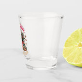 Lieber Weihnachtsmann, Mehr Bücher Bitte  Schnapsglas (Rechts)