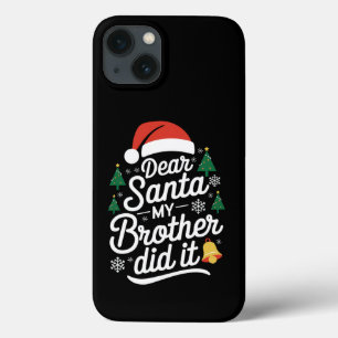 Lieber Weihnachtsmann, mein Bruder hat es gemacht  Case-Mate iPhone Hülle