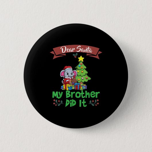 Lieber Weihnachtsmann, mein Bruder hat es getan, G Button (Vorderseite)