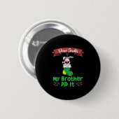 Lieber Weihnachtsmann, mein Bruder hat es getan, G Button (Vorne & Hinten)