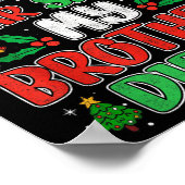 Lieber Weihnachtsmann, mein Bruder hat es lustige Poster (Ecke)