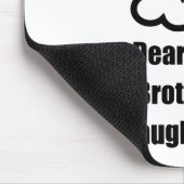 Lieber Weihnachtsmann, mein Bruder ist der schmutz Mousepad (Ecke)