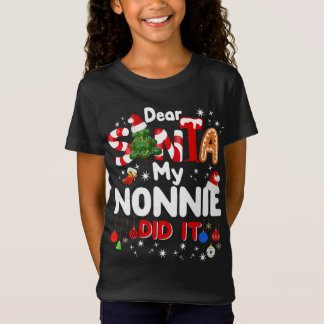 Lieber Weihnachtsmann, mein Nonnie hat es sonniges T-Shirt