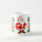 Lieber Weihnachtsmann, mein Papa Weihnachtsangebot Kaffeetasse (Mittel)