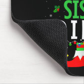 Lieber Weihnachtsmann, meine Schwester hat es geta Mousepad (Ecke)