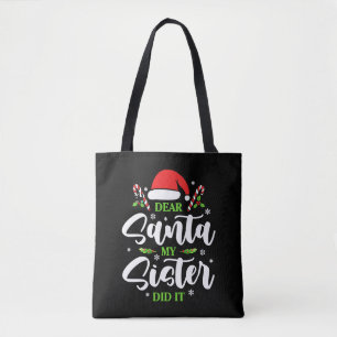 Lieber Weihnachtsmann, meine Schwester hat es lust Tasche